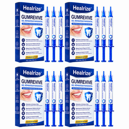 Gel Healrize® GumRevive pour la régénération des tissus parodontaux (pour les saignements et la rétraction des gencives ainsi que le déchaussement des dents)🪥🦷1