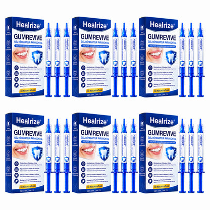 Gel Healrize® GumRevive pour la régénération des tissus parodontaux (pour les saignements et la rétraction des gencives ainsi que le déchaussement des dents)🪥🦷1